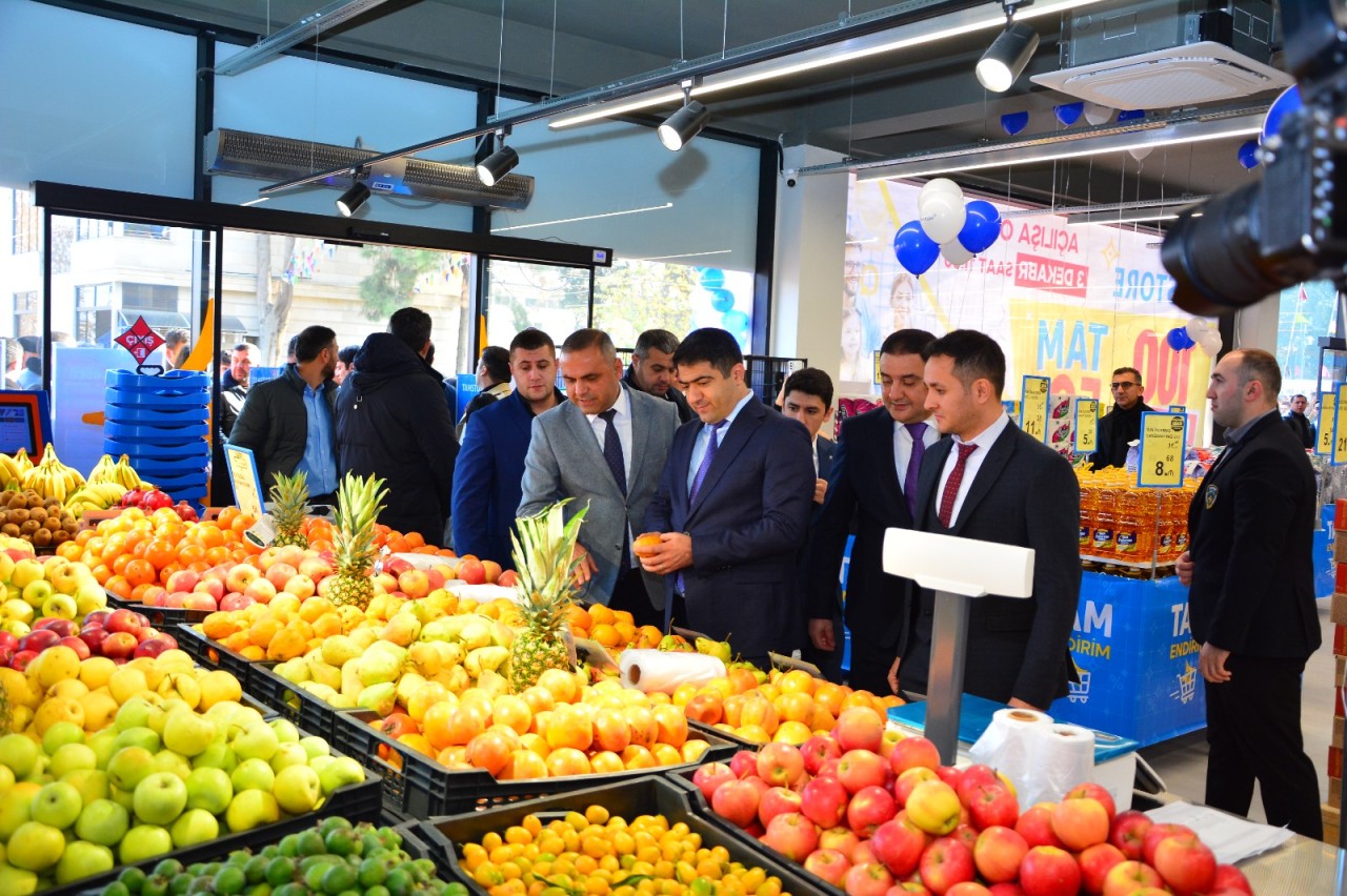 “Tamstore”nin Ağstafada istifadəyə verdiyi mağazasında 70 yeni iş yeri yaradılıb - FOTOLAR